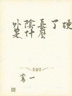 外阴长了硬疙瘩是什么