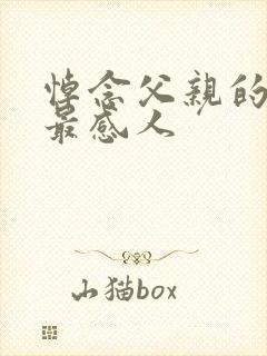 悼念父亲的悼词最感人