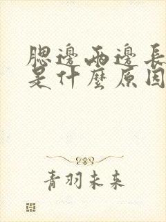 腮边两边长痘痘是什么原因引起