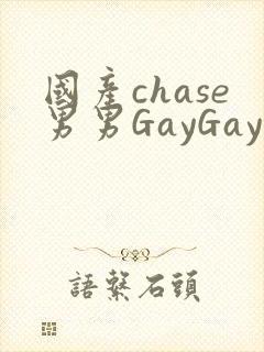 国产chase男男GayGay