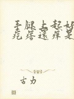 手腿上起好多红疙瘩还痒是怎么了