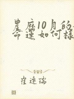 农历10月的龙命运如何样