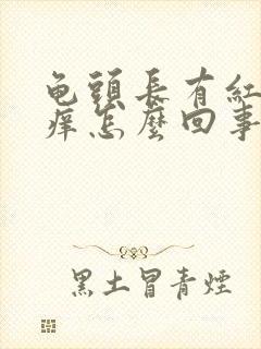 龟头长有红点瘙痒怎么回事封面