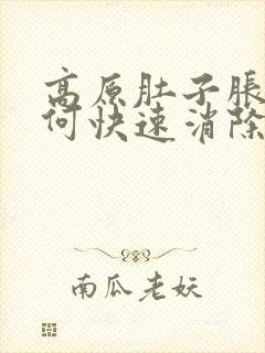 高原肚子胀气如何快速消除封面