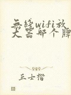 无线wifi放大器哪个牌子好