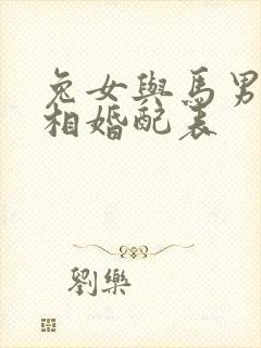 兔女与马男生属相婚配表