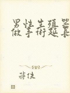 男性生殖器可以做手术延长吗