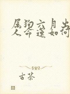 属狗六月出生的人命运如何