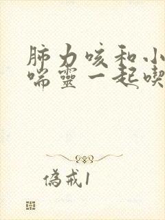 肺力咳和小儿咳喘灵一起吃可以吗封面