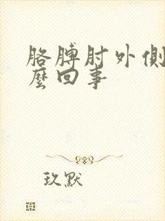 胳膊肘外侧疼怎么回事封面