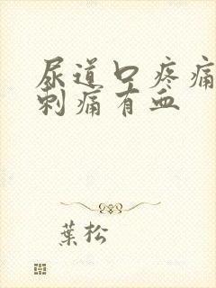 尿道口疼痛小便刺痛有血