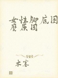 女性脚底困是什么原因封面