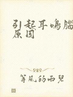 引起耳鸣脑鸣的原因封面