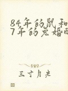 84年的鼠和87年的兔婚配