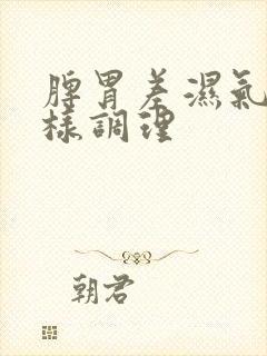 脾胃差湿气重怎样调理