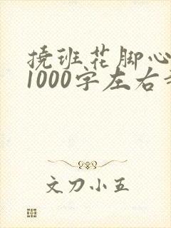 挠班花脚心作文1000字左右赵衡