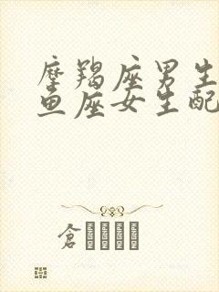 摩羯座男生和双鱼座女生配对指数