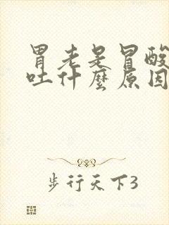 胃老是冒酸水想吐什么原因