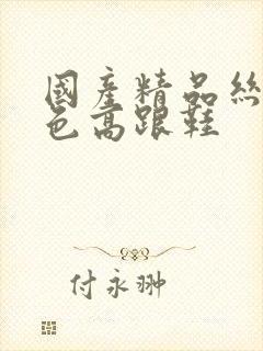 国产精品丝祙黑色高跟鞋