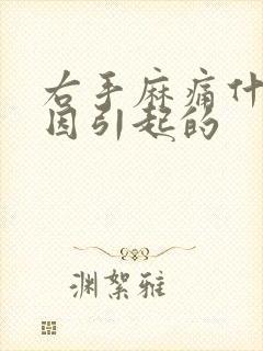 右手麻痛什么原因引起的