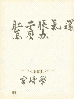 肚子胀气还打嗝怎么办封面