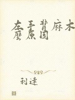 左手背麻木是什么原因