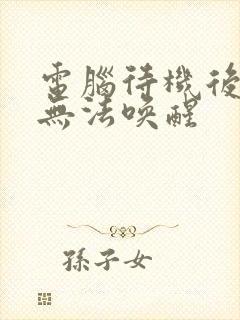 电脑待机后黑屏无法唤醒封面