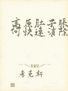 高原肚子胀气如何快速消除