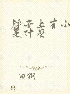 脖子上有小肉粒是什么