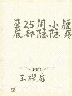 孕25周小腹最底部隐隐疼封面