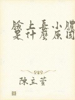 脸上长小脓痤疮是什么原因