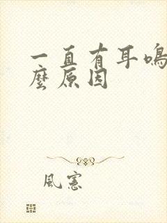 一直有耳鸣是什么原因