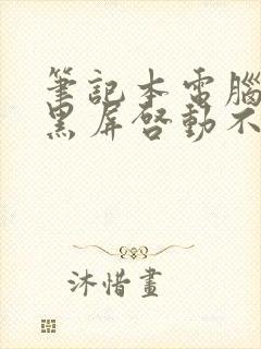 笔记本电脑突然黑屏启动不了怎么办