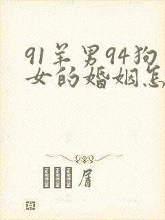 91羊男94狗女的婚姻怎么样封面