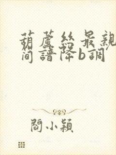 葫芦丝最亲的人简谱降b调