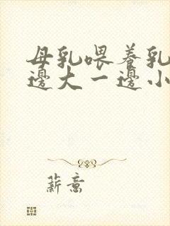 母乳喂养乳房一边大一边小怎么办封面