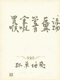 胃食管反流引起喉咙有异物堵塞感封面