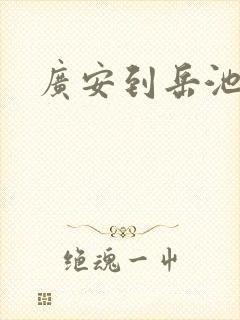 广安到岳池物流