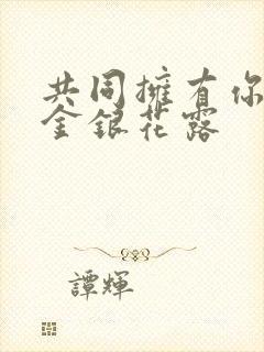 共同拥有你by金银花露