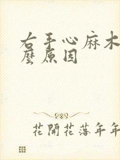 右手心麻木是什么原因