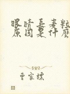 眼睛长麦粒肿的原因是什么