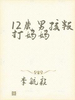 12岁男孩叛逆打妈妈封面