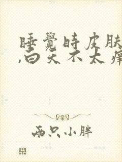 睡觉时皮肤瘙痒,白天不太痒