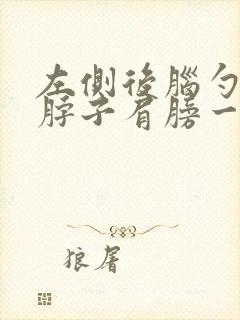 左侧后脑勺连着脖子肩膀一根筋疼封面