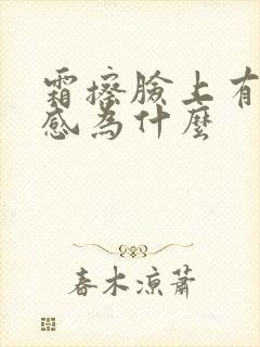 霜擦脸上有刺痛感为什么封面