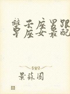 双子座男跟什么星座女最配