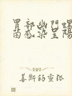 胃部幽门螺旋杆菌感染呈阳性怎么办