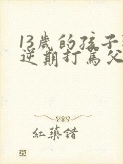 13岁的孩子叛逆期打骂父母封面