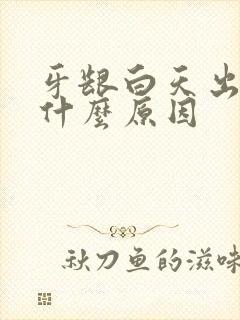 牙龈白天出血是什么原因