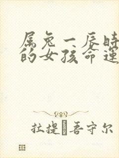 属兔一辰时出生的女孩命运封面